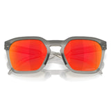 Oakley - HSTN SQ Prizm Ruby Lenses, Matte Grey Smoke Frame