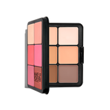 HD SKIN FACE ESSENTIALS PALETTE WITH HIGHLIGHTER - Harmony Light to Medium