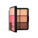 HD SKIN FACE ESSENTIALS PALETTE WITH HIGHLIGHTER - Harmony 3 Tan to Deep