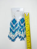 Tribal Roots - Chevron Fringe Earrings