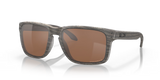 Oakley - Holbrook XL Woodgrain/Prizm Tungsten Polarized Lenses Men Sunglasses