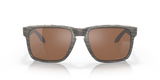 Oakley - Holbrook XL Woodgrain/Prizm Tungsten Polarized Lenses Men Sunglasses