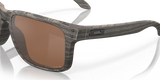 Oakley - Holbrook XL Woodgrain/Prizm Tungsten Polarized Lenses Men Sunglasses