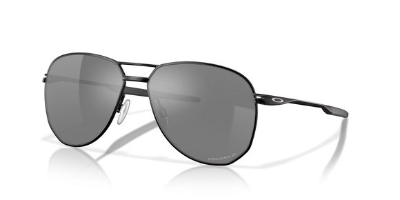 Oakley - Contrail - Satin Black/Prizm Black Polarized Men's Wire Aviator