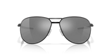 Oakley - Contrail - Satin Black/Prizm Black Polarized Men's Wire Aviator
