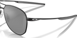 Oakley - Contrail - Satin Black/Prizm Black Polarized Men's Wire Aviator