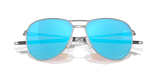 Oakley - Contrail - Satin Chrome/Prizm Sapphire Lenses Men Sunglasses