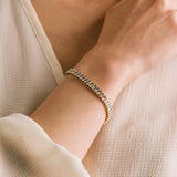 Lover's Tempo -  WATERPROOF Prism Bracelet - Gold
