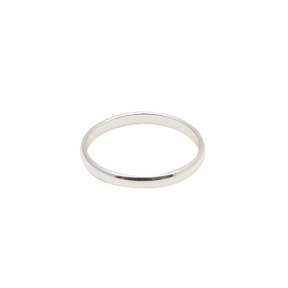 Bambu - Plain Circle Band - Silver