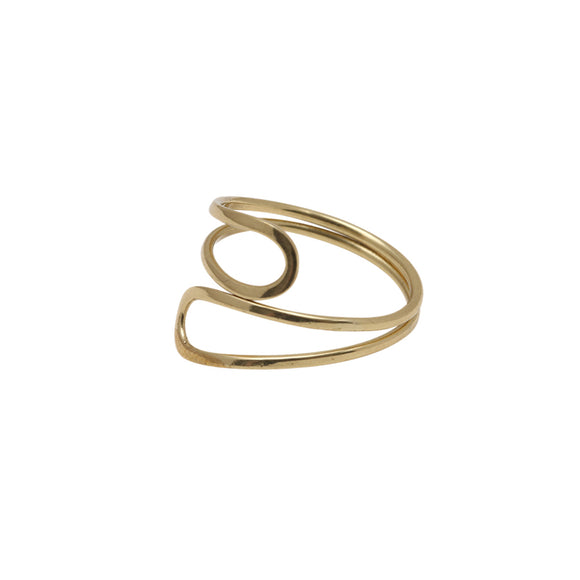 Bambu - Marley Loop Ring - Gold