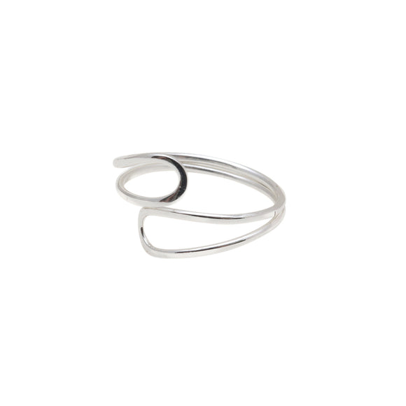 Bambu - Marley Loop Ring - Silver