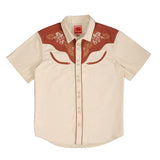 Sendero Provisions Co. - The Cody Western Short Sleeve Shirt - Oat