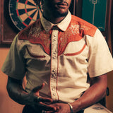 Sendero Provisions Co. - The Cody Western Short Sleeve Shirt - Oat