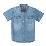 Sendero Provisions Co. - The Wyatt Pearl Snap Short Sleeve Denim Shirt
