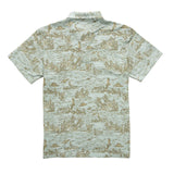 Sendero Provisions Co. - Cantina Pique Polo - Desert Abduction Print