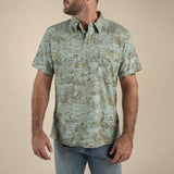 Sendero Provisions Co. - Cantina Pique Polo - Desert Abduction Print
