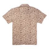 Sendero Provisions Co. - Cantina Pique Polo - Haw Yee Print - Tan