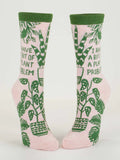 Blue Q - I Have A Bit Of A Plant Problem Crew Socks