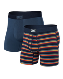 SAXX Vibe 2-Pack Super Soft Boxer Brief / Field Stripe/Navy