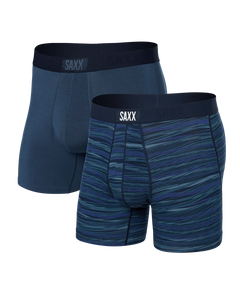 VIBE 2-PACK Super Soft Boxer Brief / Surge Spacedye / Navy