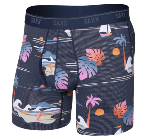 SAXX - Quest Quick-Dry Mesh - Sunny Adventure Maritime