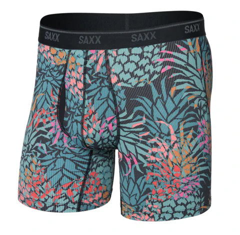 SAXX - Quest Quick-Dry Mesh - Pineapple Patch Multi