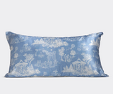 Bridgerton x Kitsch Satin Pillowcase in Garden Toile
