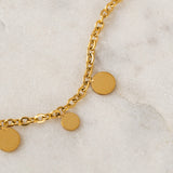 Lover's Tempo - WATERPROOF Solar Necklace - Gold