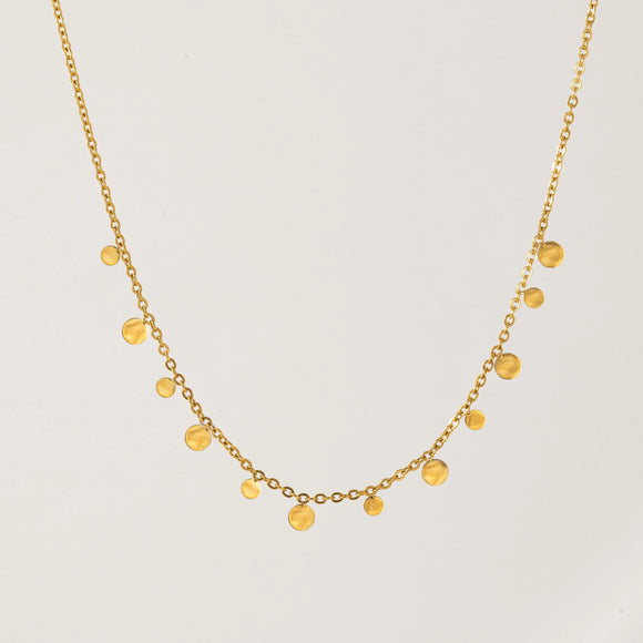 Lover's Tempo - WATERPROOF Solar Necklace - Gold