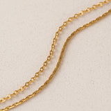 Lover's Tempo -  WATERPROOF Soleil Layered Necklace - Gold