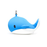 Kikkerland Whale Zip & Flip Travel Pillow