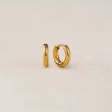 Lover's Tempo - WATERPROOF Tube Hoop Earrings - 10mm