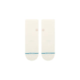 Stance - Womens Fine Rib Quarter Socks - Ivory