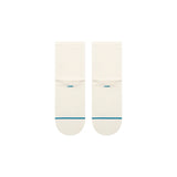 Stance - Womens Fine Rib Quarter Socks - Ivory