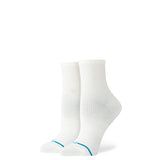 Stance - Womens Fine Rib Quarter Socks - Ivory