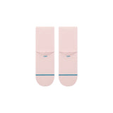Stance - Womens Fine Rib Quarter Socks - Pink