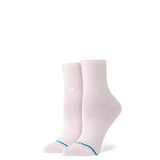 Stance - Womens Fine Rib Quarter Socks - Pink
