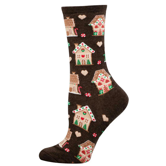Socksmith Ladies Gingerbread Houses