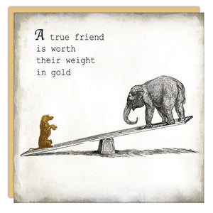 CARD -  A TRUE FRIEND