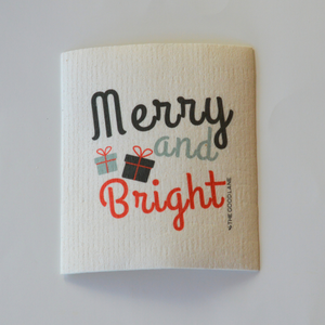 Merry & Bright Swedish Sponge Cloth