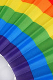 Rainbow Pride Folding Fan