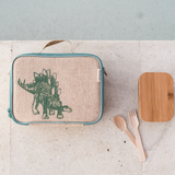 Green Stegosaurus Lunch Box