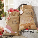 Drawstring Santa Sack | 28” x 20”: Santa Only