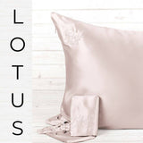 Blush Silks -Queen Size -100% Pure Mulberry Silk Pillowcase: Queen Size / Charcoal