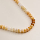 Colorful Beaded Bag Charm with Gold Clasp Trendy Accessory: Brown