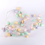 Pastel  Easter Egg Garland - 5 feet long
