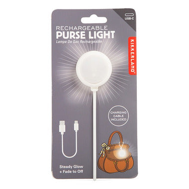 Kikkerland Rechargeable Purse Light