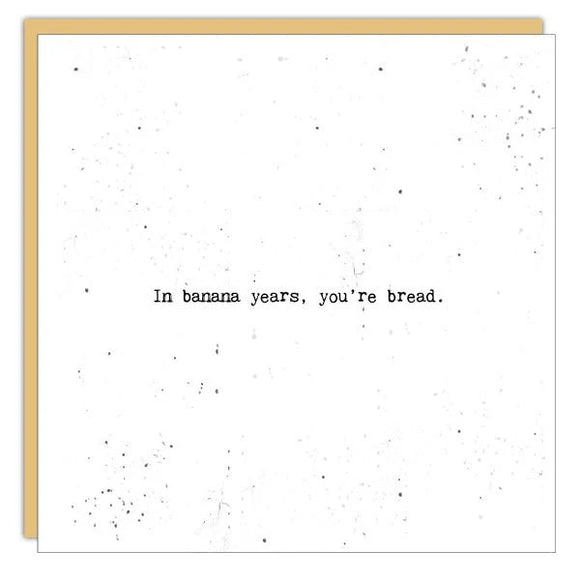 Cedar Mountain - Stationery - Little Gem Card - Banana Years