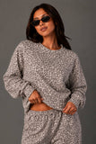 Panache - Cream & Brown Leopard Sweatshirt
