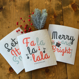 Merry & Bright Swedish Sponge Cloth